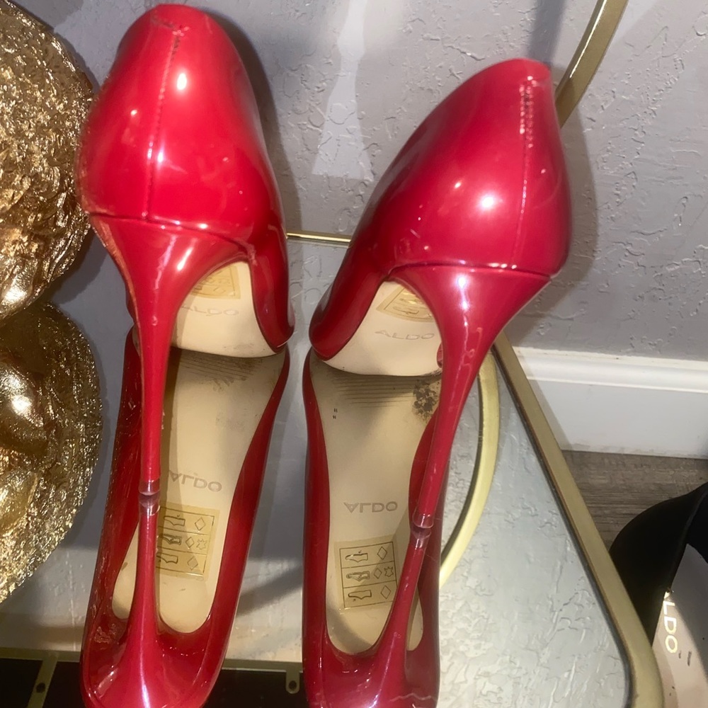 Red high heels